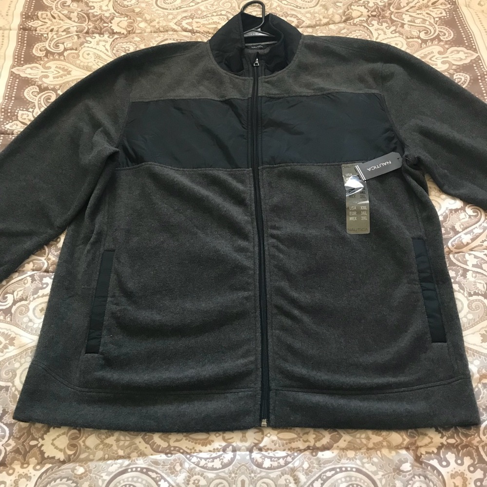 NWT Nautica Fleece ZIP up Jacket